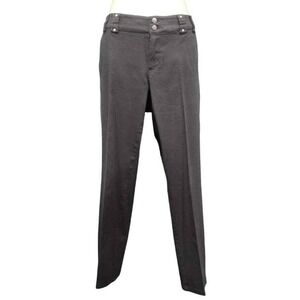 Morrissey‎ Low Rise Pants with Slightly Tapered Ankle, Gray, Size 4